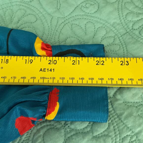 Vintage 80s style Steven Barry Button Up Dress Shirt Size 8 - Picture 12 of 12